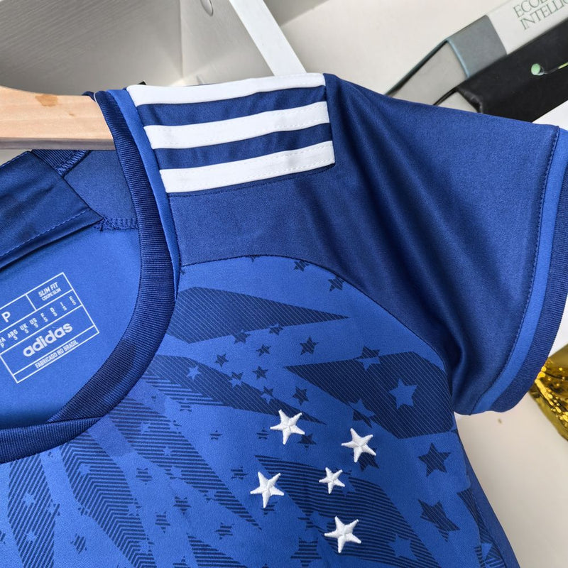 Camisa 1 Cruzeiro 24/25 Torcedora - Feminina