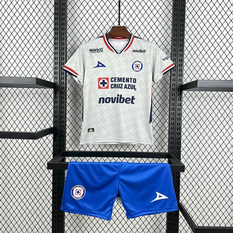 Kit Infantil Cruz Azul Away (2) 2025/26 Pirma