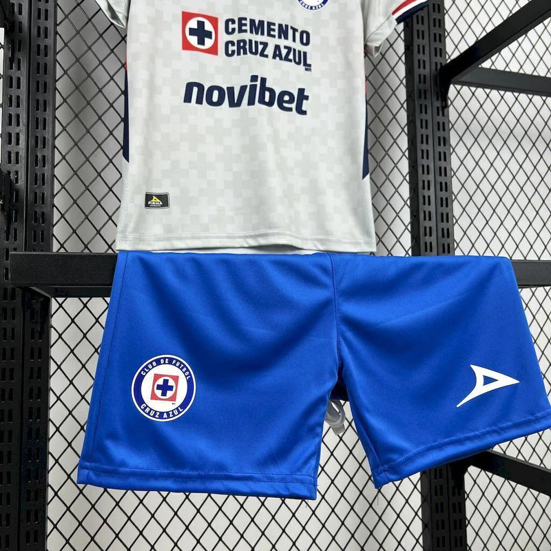 Kit Infantil Cruz Azul Away (2) 2025/26 Pirma