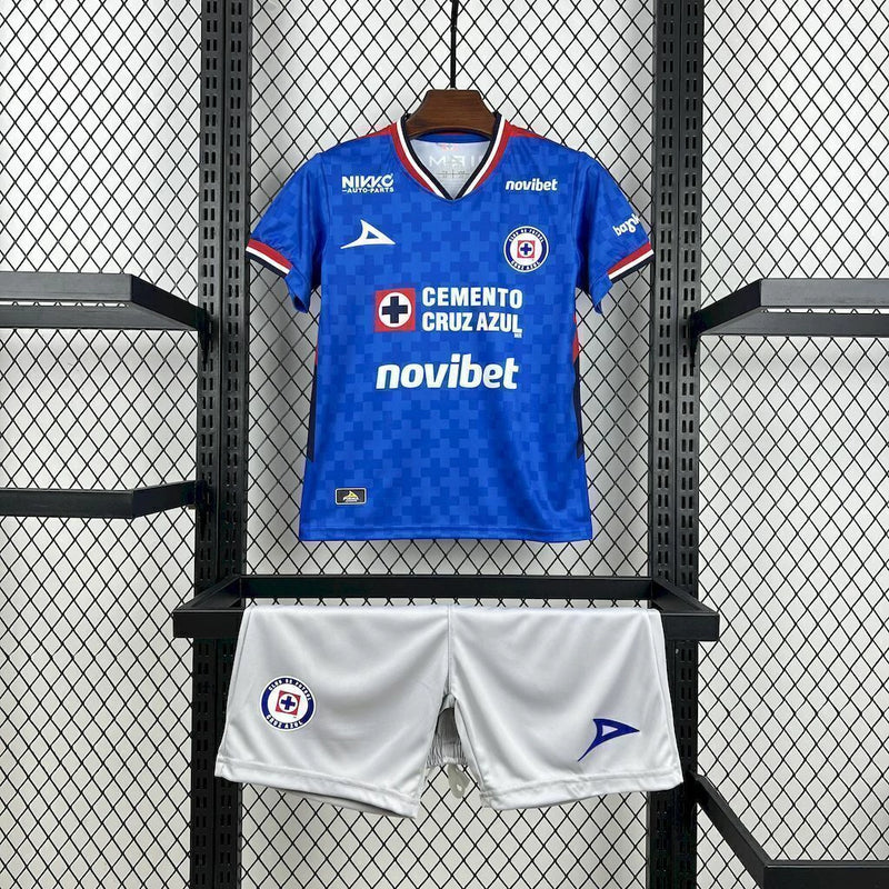 Kit Infantil Cruz Azul Home (1) 2025/26 Pirma