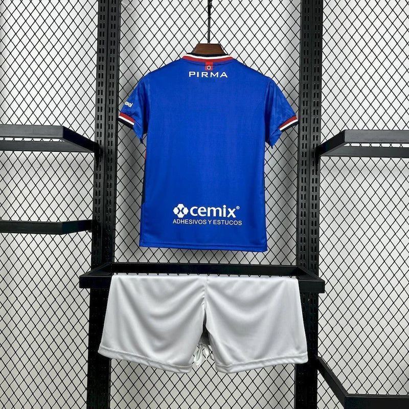 Kit Infantil Cruz Azul Home (1) 2025/26 Pirma