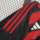 Camisa Flamengo Adidas Home I 2025/26 manga longa masculina torcedor 