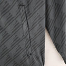 Jaqueta corta vento preta do Flamengo modelo 2022 com zíper frontal e bolsos laterais