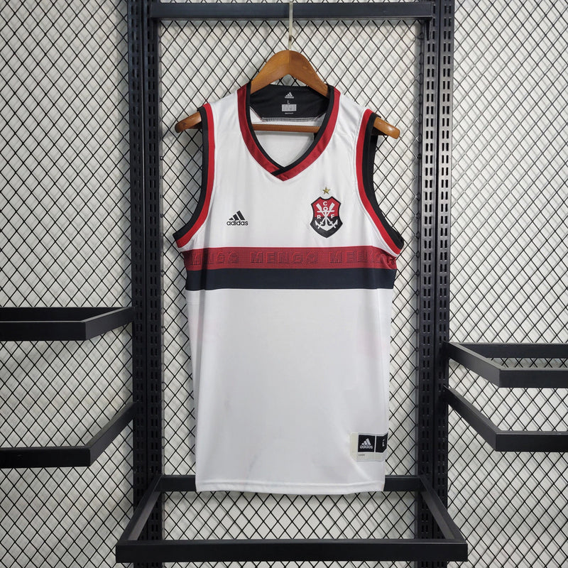 Regata Flamengo Versão NBA 20/21 Adidas Masculina - Branco