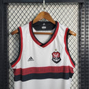 Regata Flamengo Versão NBA 20/21 Adidas Masculina - Branco