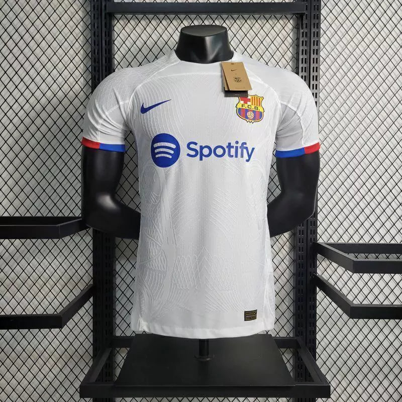 Camisa Barcelona Away 2023/24 Nike Versão Jogador Masculina, uniforme do Barça disponível na Wazemix
