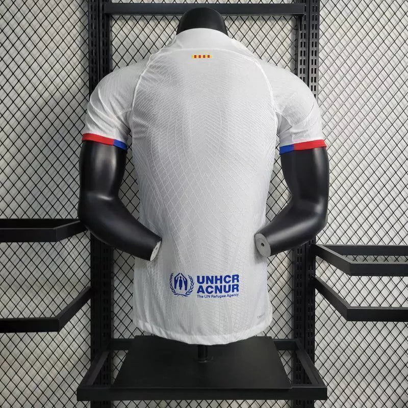 Camisa Barcelona Away 2023/24 Nike Versão Jogador Masculina, uniforme do Barça disponível na Wazemix
