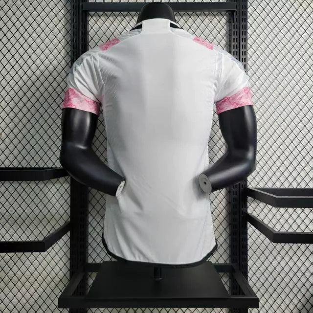 Camisa Juventus Away II 2023/24 Adidas Jogador Masculina - Branco/Rosa