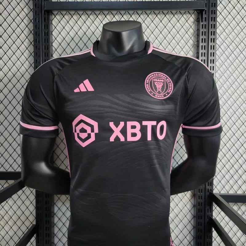 Camisa Inter Miami Away 23/24 Adidas Jogador Masculina - Preto