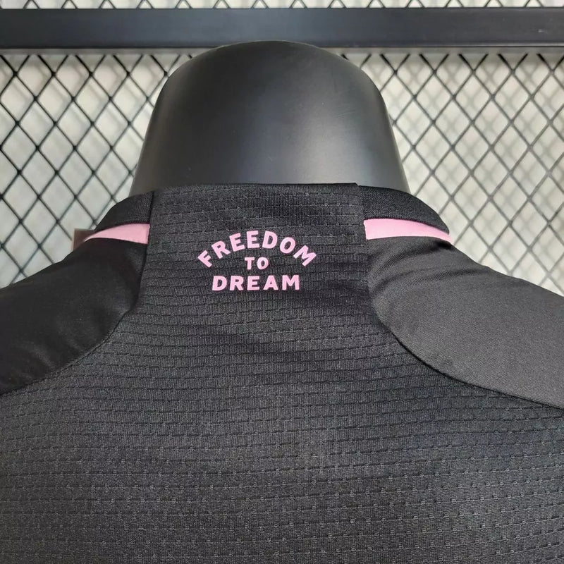 Camisa Inter Miami Away 23/24 Adidas Jogador Masculina - Preto
