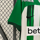 Camisa Atlético Nacional Home I 2024/25 Nike Torcedor Masculina - modelo branco e verde, uniforme principal do clube colombiano, escudo em destaque e design moderno assinado pela Nike.