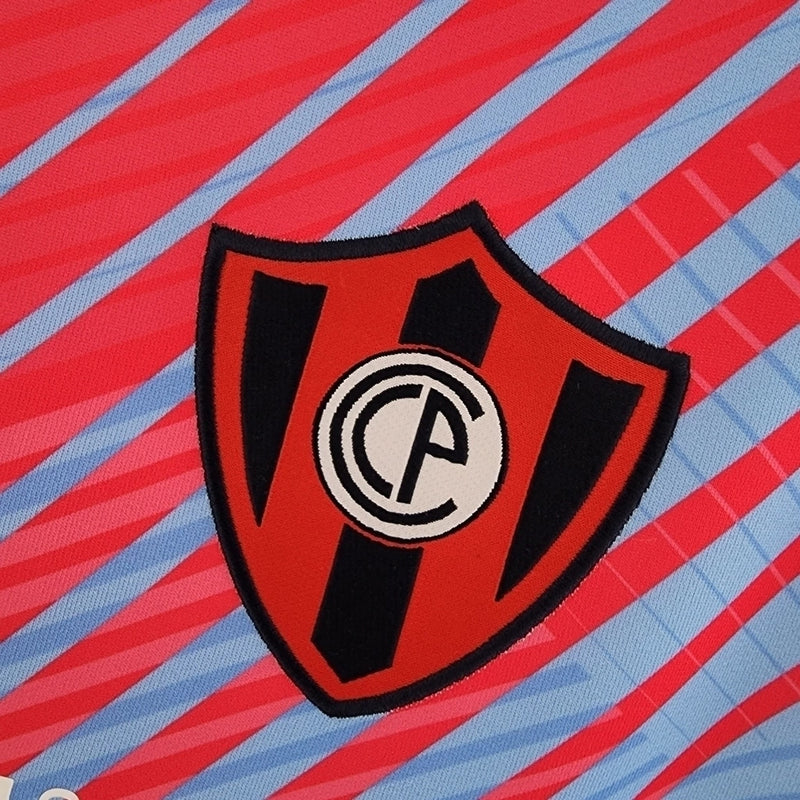 Camisa Cerro Porteño Away II 2022/23 Puma Torcedor Masculina - modelo branco, uniforme de visitante do clube paraguaio, escudo em destaque e design moderno 