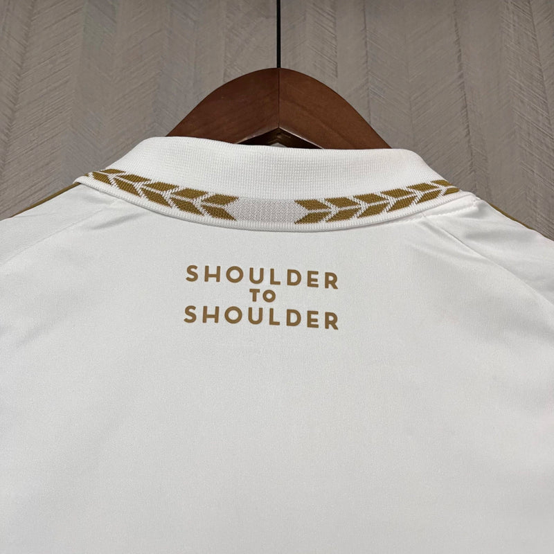Camisa Los Angeles Away II 2025/26 Adidas Torcedor Masculina - modelo branco, uniforme de visitante do clube norte-americano, escudo em destaque e design moderno assinado pela Adidas.