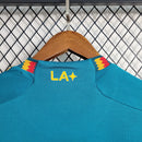Camisa Los Angeles Galaxy Away II 2023/24 Adidas Torcedor Masculino - modelo verde, uniforme de visitante do clube norte-americano, escudo em destaque e design moderno assinado pela Adidas.