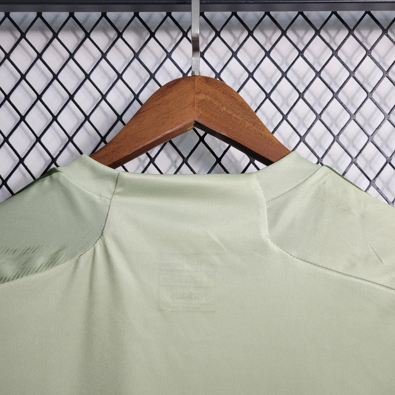 Camisa Los Angeles FC Away II 2023/24 Adidas Torcedor Masculina - modelo verde, uniforme de visitante do clube norte-americano, escudo em destaque e design moderno assinado pela Adidas.