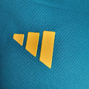 Camisa Los Angeles Galaxy Away II 2023/24 Adidas Jogador Masculina - modelo verde, uniforme de visitante do clube norte-americano em versão jogador, escudo em destaque e design moderno assinado pela Adidas.