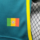 Camisa Los Angeles Galaxy Away II 2023/24 Adidas Jogador Masculina - modelo verde, uniforme de visitante do clube norte-americano em versão jogador, escudo em destaque e design moderno assinado pela Adidas.