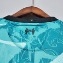 Camisa Liverpool Away II 2020/21 Nike Retrô Masculina - Azul Turquesa