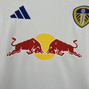 Camisa Leeds Home I 2025/26 Adidas Torcedor  Masculina - Branca