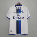 Camisa Chelsea Away II 2003/05 Umbro Retrô Masculina - Branca