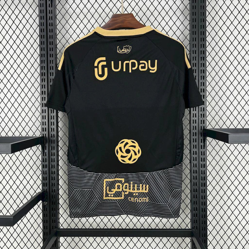 Texto alternativo (alt text):
Camisa Al-Ahli Third (3) 2024/25 Adidas Torcedor Masculina com design moderno em cores contrastantes, escudo oficial estampado e tecido leve com tecnologia Aeroready para alta respirabilidade.

