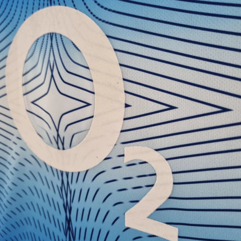 Camisa Arsenal Away II 2002/04 Nike Retrô Masculina azul, uniforme reserva retrô, segunda camisa Arsenal anos 2000, modelo torcedor