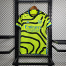 Camisa Arsenal Away II 2023/24 Adidas Torcedor Masculina verde, uniforme reserva Arsenal 23/24, camiseta futebol Arsenal, modelo torcedor, cor verde