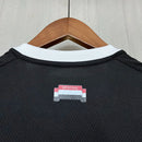 Camisa Arsenal Goleiro 2024/25 Adidas Torcedor Masculina preta com escudo bordado e tecnologia AEROREADY.