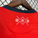 Camisa Arsenal Home I 2012/13 Nike Retrô Masculina vermelha com mangas azuis e gola branca, disponível na Wazemix.