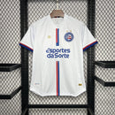 Camisa Bahia Home 2024/25 Torcedor Masculina, azul vermelho e branco, tecido leve e confortável para jogos e dia a dia