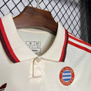 Camisa Bayern de Munique Third III 2024/25 Adidas Torcedor Masculina - bege