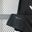 Camisa Botafogo Away II 2025/26 Reebok Torcedor Manga Longa Masculina preta com detalhes brancos, escudo do Botafogo e logo Reebok.