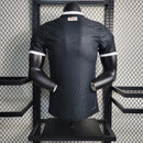 Camisa Corinthians away II 2023 2024 Nike jogador masculina preta com escudo em alto-relevo e tecnologia Dri-FIT ADV