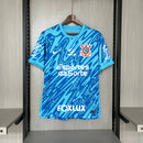 Camisa Corinthians goleiro 2024/25 Nike torcedor masculina azul patrocínios, escudo bordado e tecnologia Dri-Fit