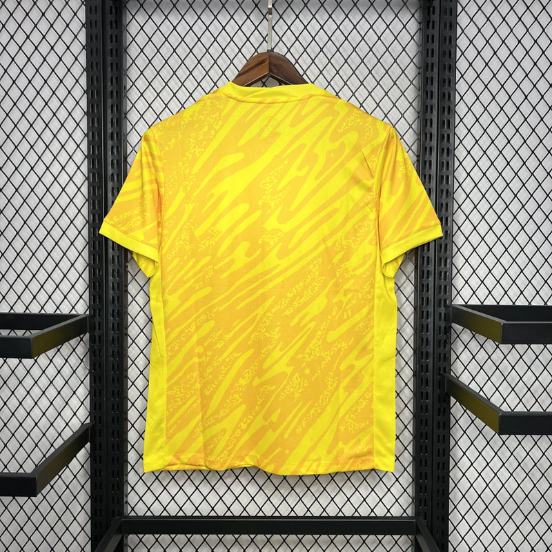 Camisa de goleiro do Corinthians 2024/25 Nike modelo torcedor vista traseira