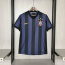 Camisa Corinthians Third III 2009/10 Nike Retrô Masculina preta clássica, modelo histórico do Timão disponível na Wazemix, ideal para torcedores e colecionadores."