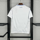 Camisa Cruzeiro Away II 2025/26 Adidas Torcedor Masculina branca com detalhes azuis, escudo bordado e logo Adidas.