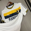 Camisa Famalicão Home I 2025/26 Puma Torcedor Masculina branca com detalhes em azul e tecnologia DryCell.
