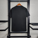 Camisa Flamengo Third III 2023/24 Adidas Torcedor Masculina preta com tecnologia AEROREADY e escudo do Flamengo aplicado.