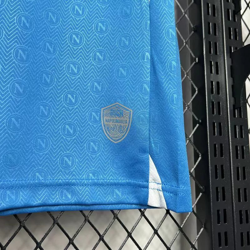 Camisa Napoli I 24/25 - Torcedor EA7 Masculina - Azul
