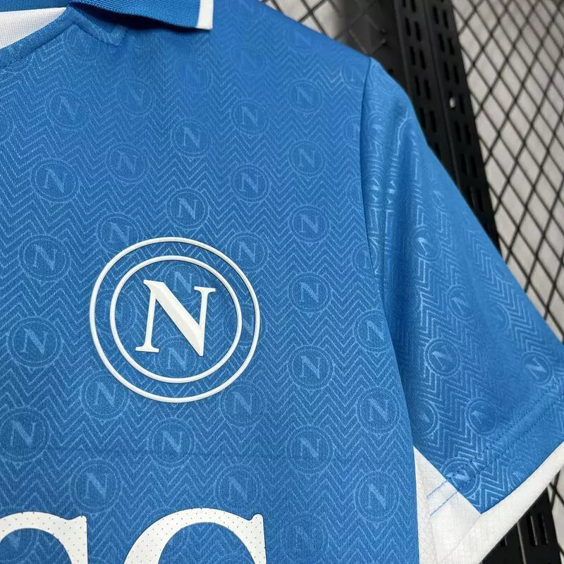 Camisa Napoli I 24/25 - Torcedor EA7 Masculina - Azul
