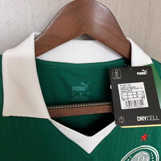 Camisa Palmeiras I 24/25 - Torcedor Puma Masculina - Verde
