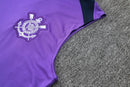 Kit Corinthians 2025 2026 com regata e short treino na cor roxa, ideal para atividades físicas