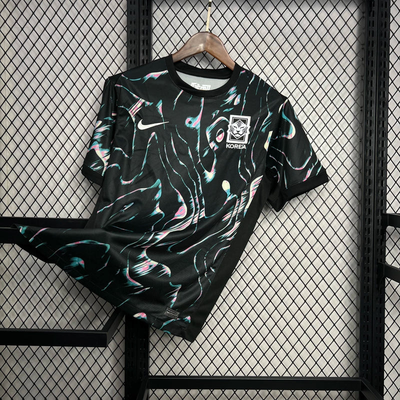 Camisa Coreia do Sul II Away 2024/25 Nike Torcedor Masculina - Preta