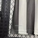 Camisa Botafogo Home 2024/25 Torcedor Masculina Adidas oficial preta e branca com listras verticais e escudo bordado