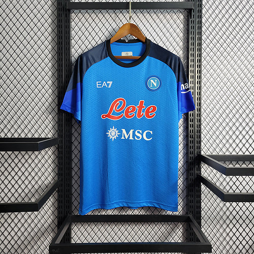 Camisa Napoli Home (1) 2022/23 EA7 Torcedor Masculina