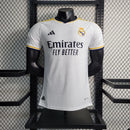 Camisa Real Madrid Home I 2023/24 Adidas Jogador Masculina - Branca
