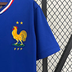 Camisa Seleção da França I 24/25 - Torcedor Nike Masculina - Azul com detalhes em branco e vermelho