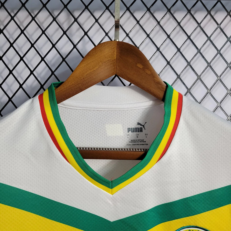 Camisa Senegal Home I 2022/23 Puma Torcedor Masculina - Branca
