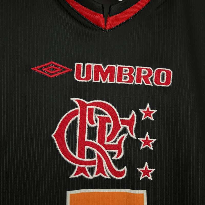 Camisa Flamengo Retrô Third (3) 1999 Torcedor Masculina - preta